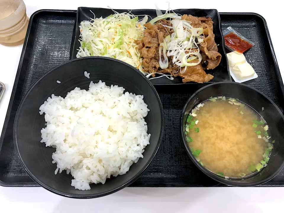 牛カルビ定食|しのぶさん