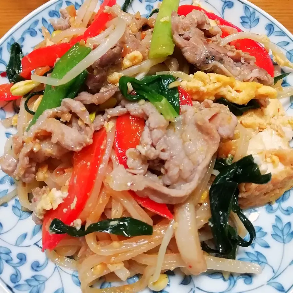 🇹🇭パッタイ😋麺少なめで低糖質に
仕上げました🥢|エスニックナーサーンさん