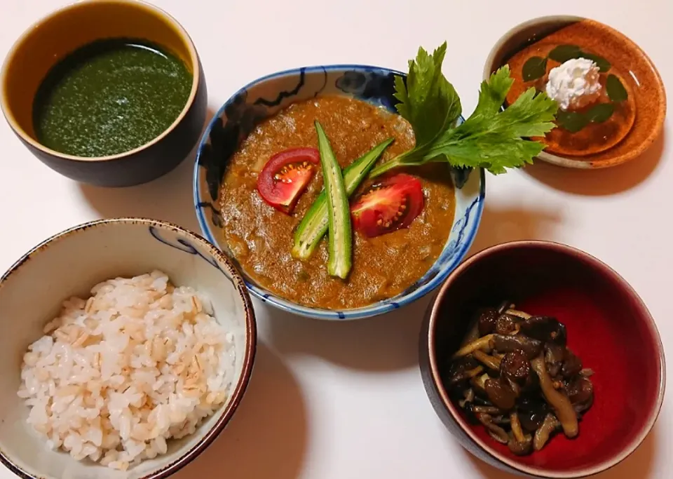 ガンボカレー定食|1cchieさん