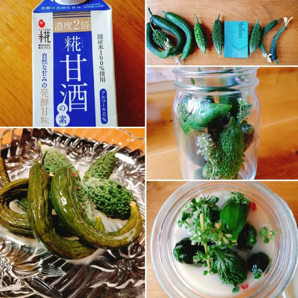 糀甘酒でミニミニ野菜のピクルス🥒|Naomi Furuyaさん