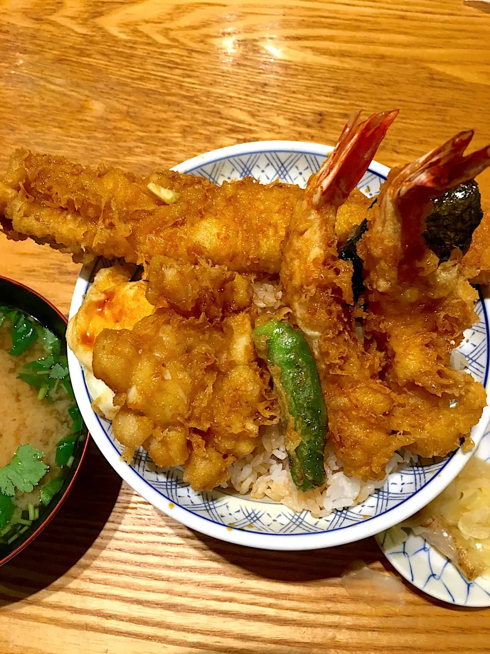 日本橋で天丼|うさママさん