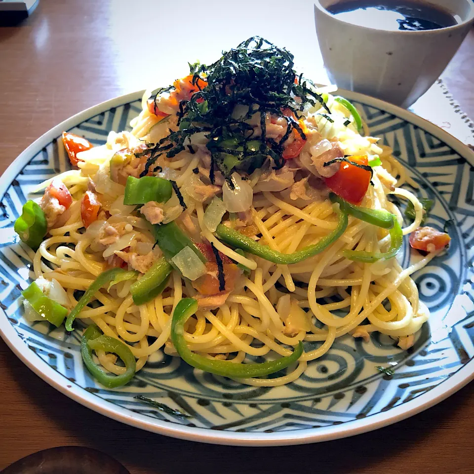 Snapdishの料理写真:8月15日 朝・昼ごはん|mikochieさん