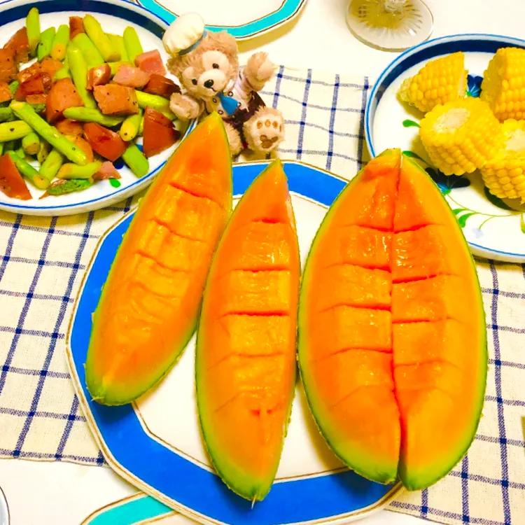 Snapdishの料理写真:北海道グルメで晩ごはん🌼|えまむらさん