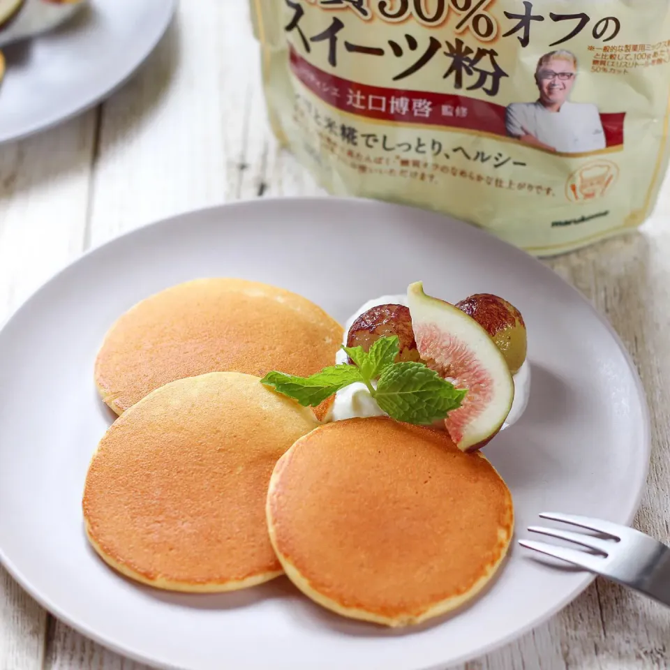 ヘルシーなパンケーキ🥞|むぎママさん