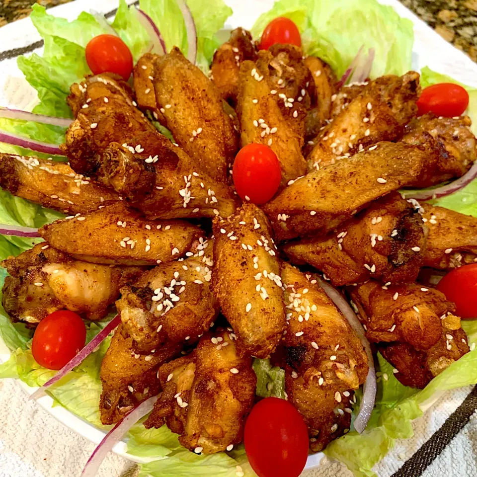 Sesame Chicken Wings 😋😋😋|Alma's Home Kitchenさん