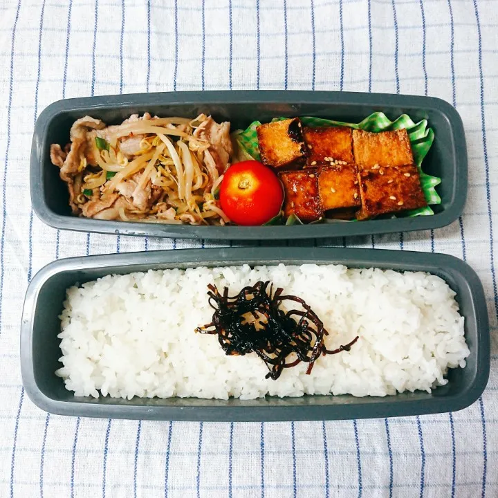 豚肉もやしのポン酢蒸し弁当|jun(・x・)さん