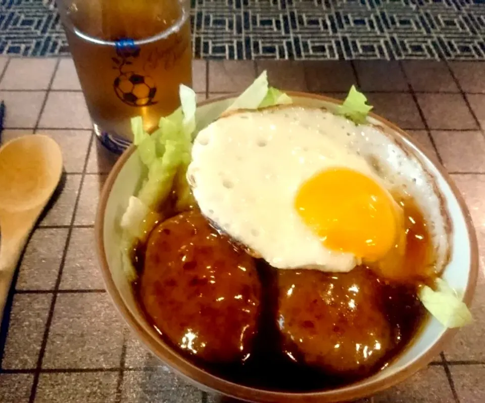 ロコモコ丼(カリフラワーライス)|ikuyomeさん