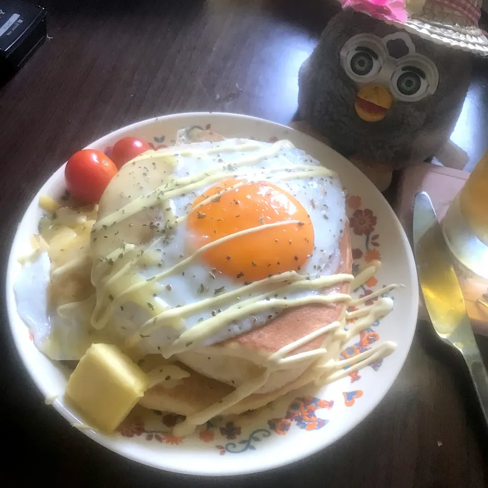 朝食ホットケーキ|みりんさん