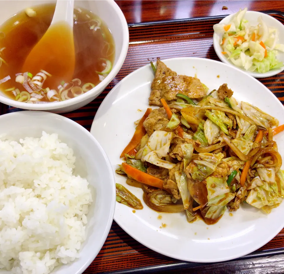 元住吉 寿限無の回鍋肉定食|Gigi Cafeさん