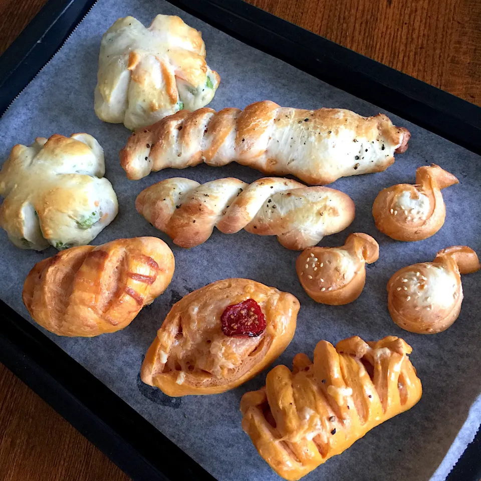 今日もいろんなパンを焼きました。|Kさん