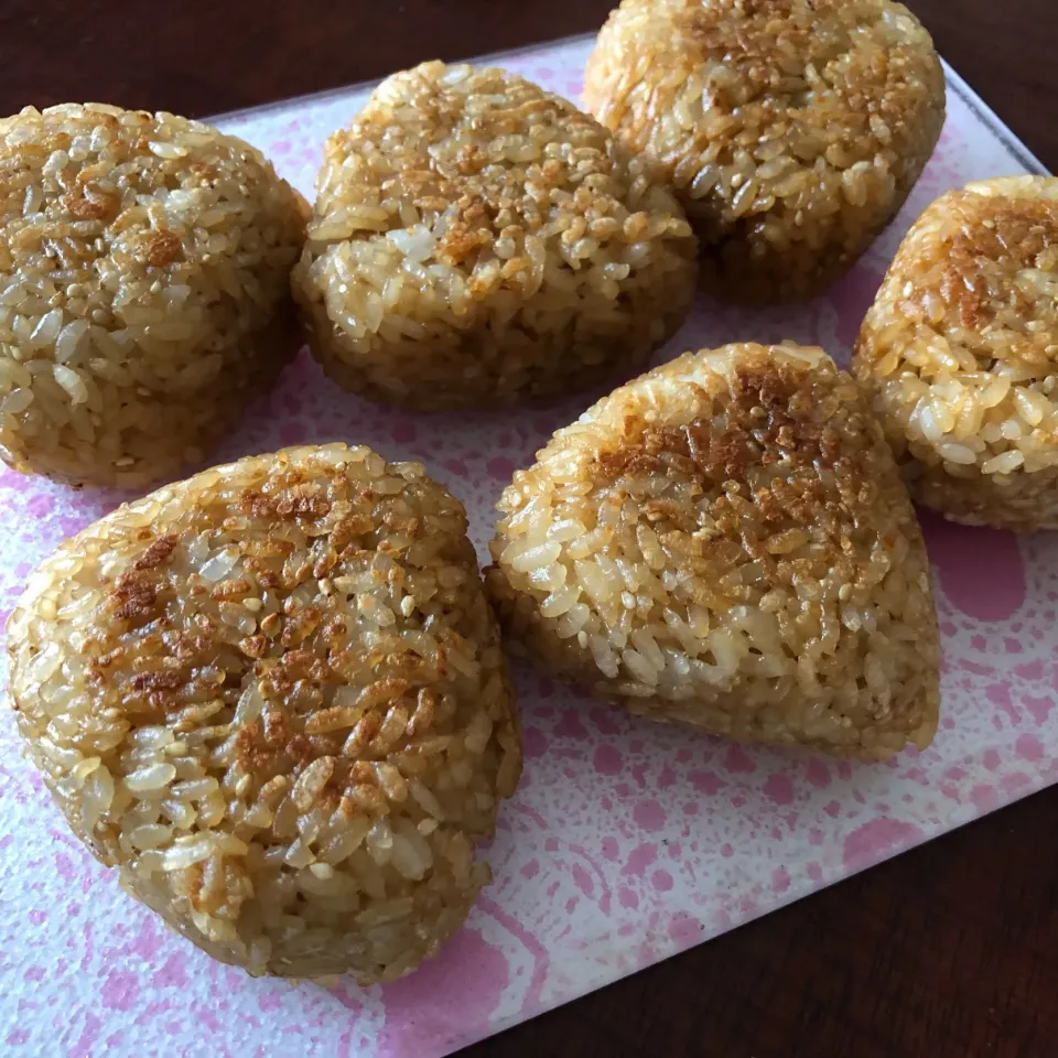 焼きおにぎり|あきとんとんさん