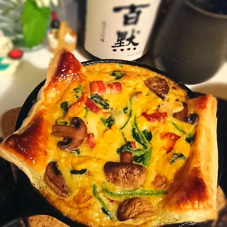 スキレットでパイキッシュ🐣|jusさん