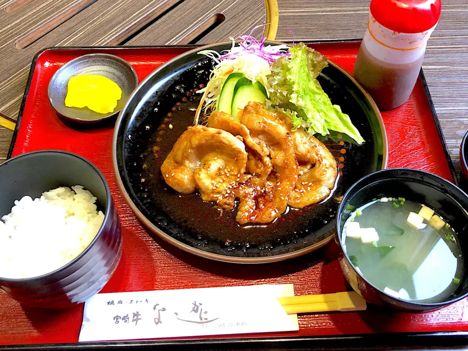 生姜焼き定食|kazuさん