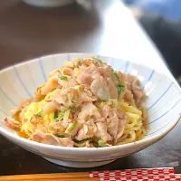 豚バラと薬味の冷やし中華風|Oyachigohanさん