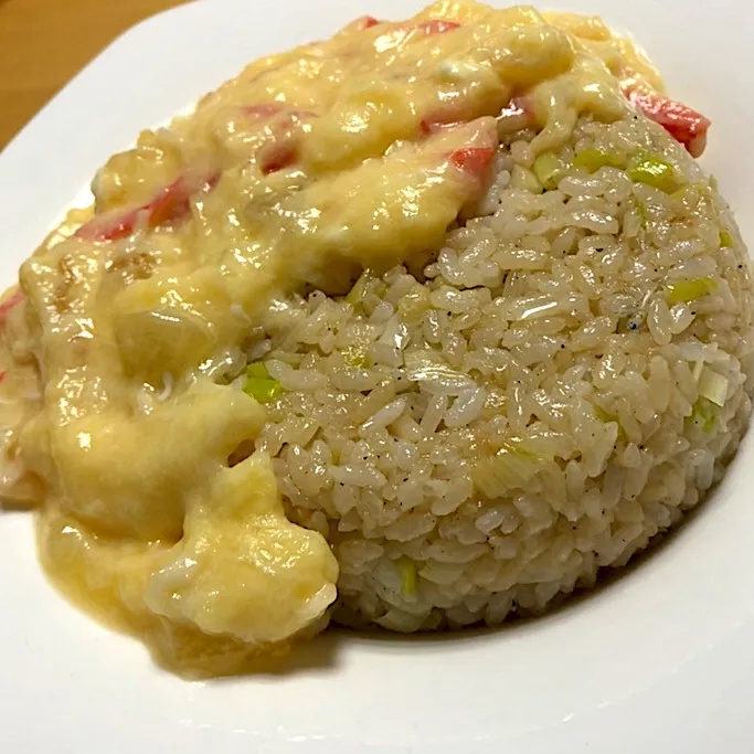 カニカマのあんかけチャーハン|Rioさん