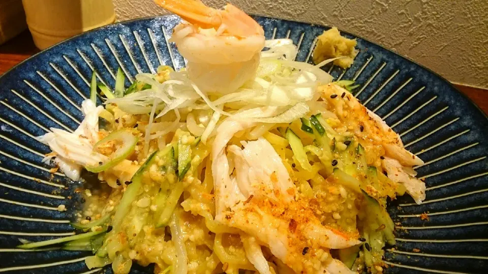 Snapdishの料理写真:【2019年2月創業】
【人生初注文】
灼味噌らーめん 八堂八
冷やし味噌
（昼/夜の部共に限定10食）
＠中目黒、池尻大橋
19158|大脇さん