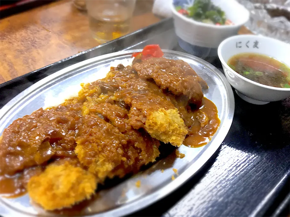 にく友 ヒレカツカレー|マチママさん