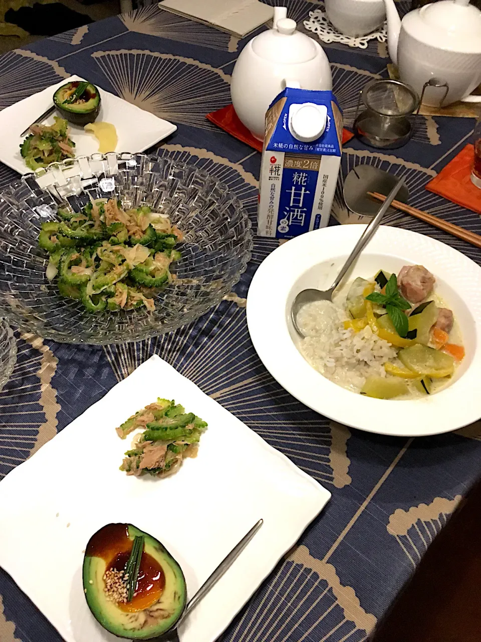 Snapdishの料理写真:糀甘酒濃縮2倍でココナッツカレー|cherさん