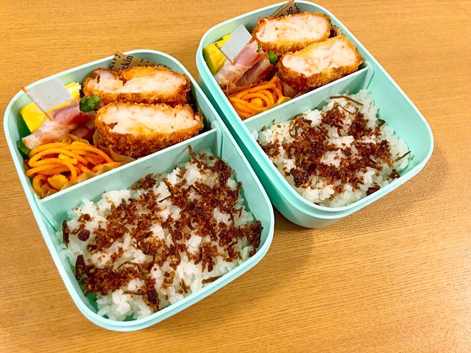 お弁当 海老カツ|mikipanoさん