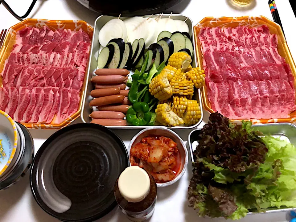 yakiniku in the house🥢🍻|Airene Cailoさん