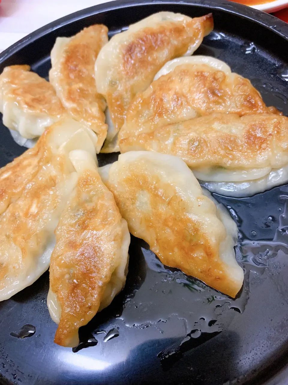 今日の晩酌  シンプルに手作り焼き餃子|たにぐちほまれさん