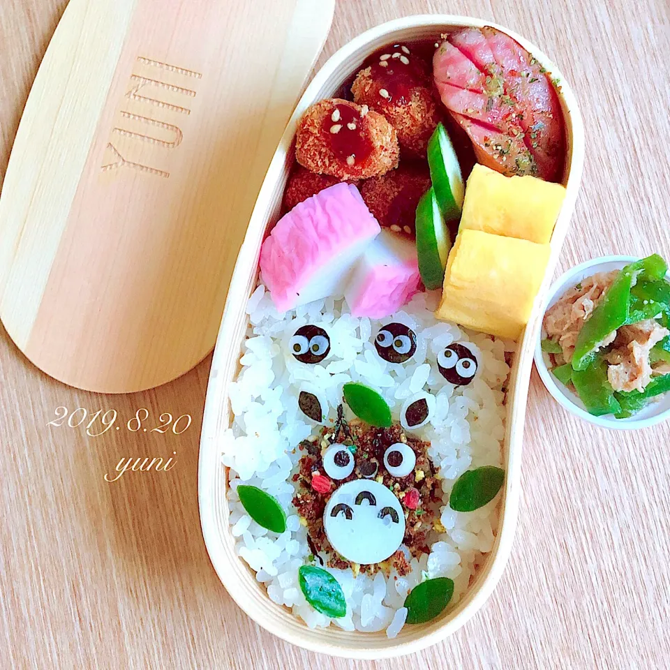 🌱ふりかけトトロ弁当🍃|🌸yuni🌸さん