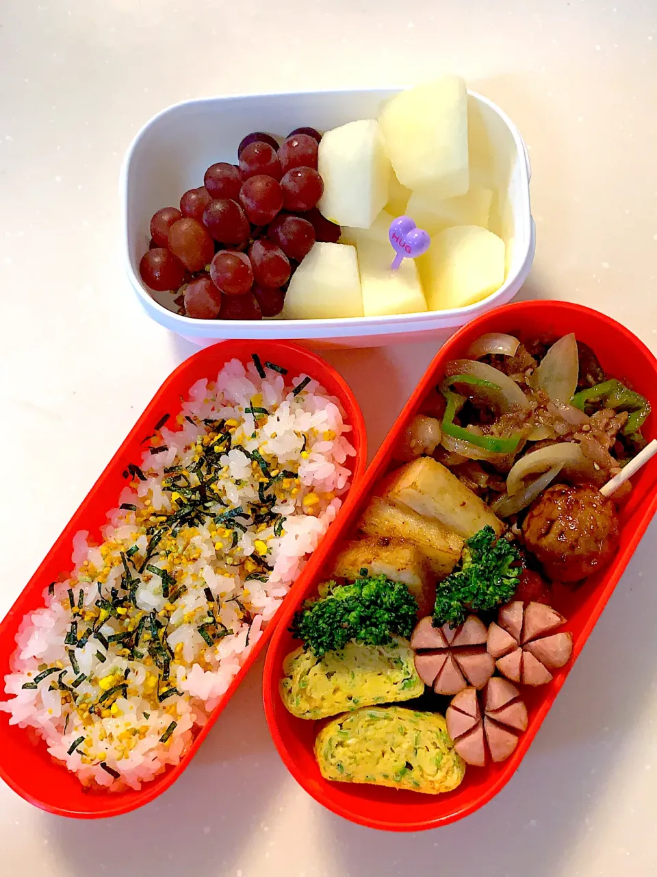 Snapdishの料理写真:8月20日学童お弁当♡|ゆうこさん