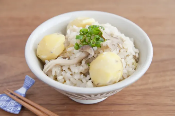 栗ときのこの炊き込みご飯|マルコメ キッチンさん