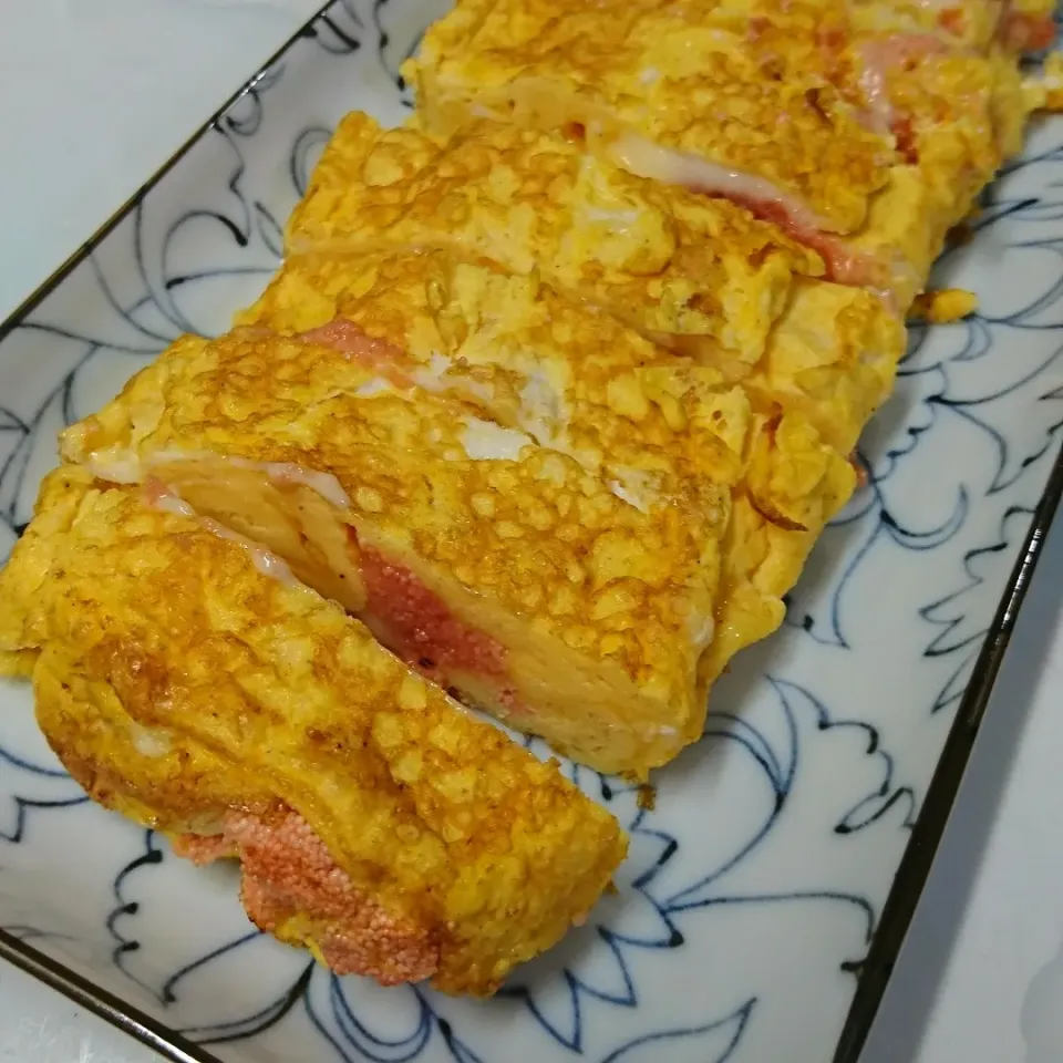 辛子明太子とチーズの厚焼き玉子🥚|しまだ ちえこさん