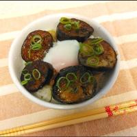 ユッキーさんの料理 なすつくね丼