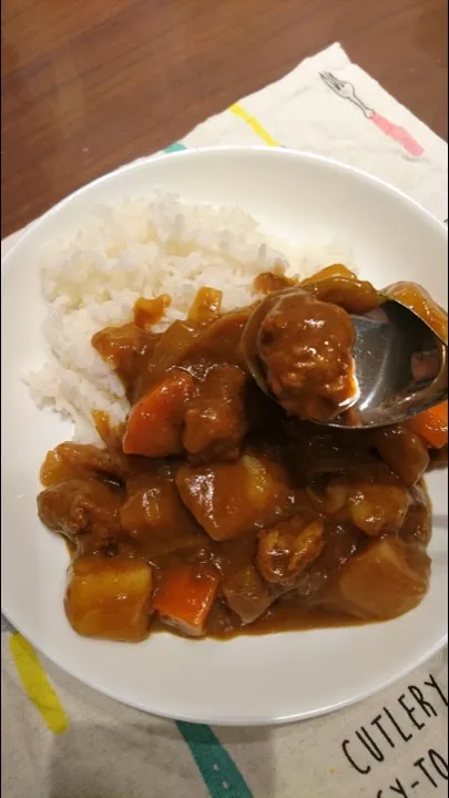 大豆のお肉でカレーライス|りりこさん