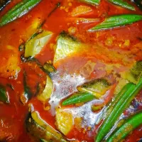 Snapdishの料理写真:Kari asam pedas patin|Rahilah Khadriさん