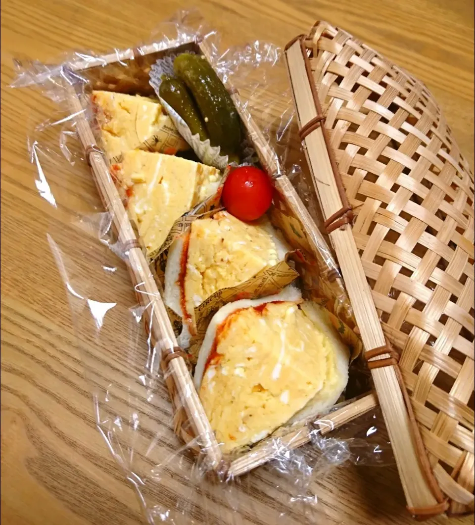 『コロナの玉子サンドお弁当』|seri-chanさん