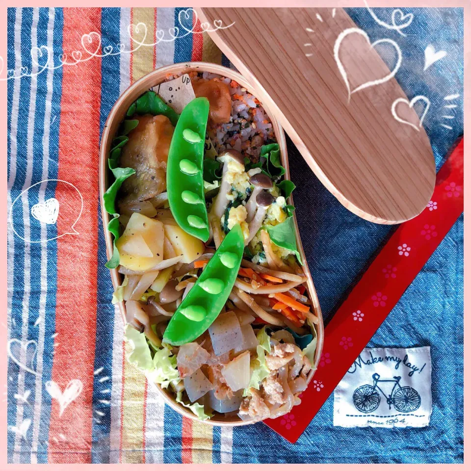 ８／２１ ｗｅｄ 鮭の照り焼き弁当🍴|rinaronarさん