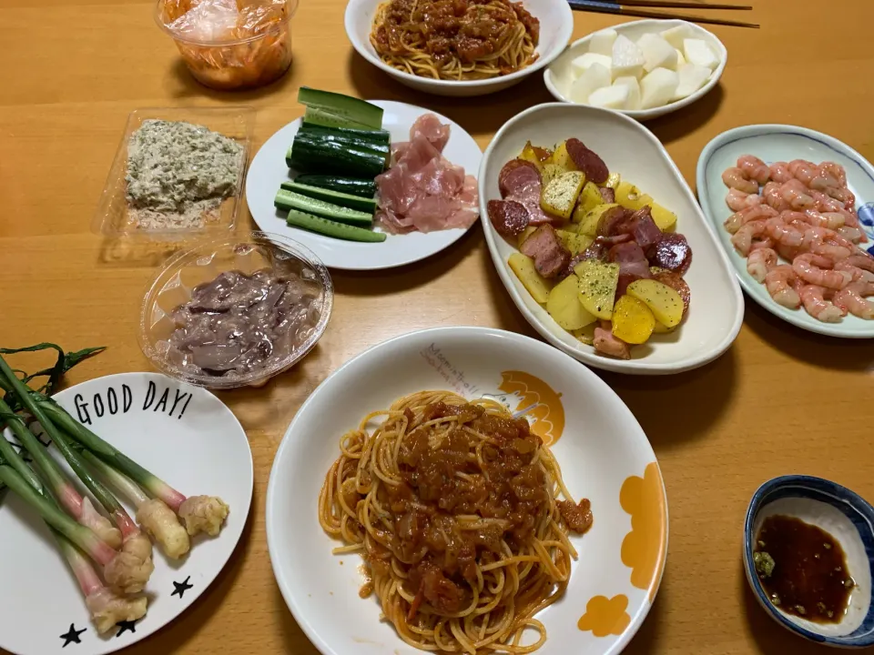 Snapdishの料理写真:昨日の夜ご飯★2019.8.20.|kimikimiさん