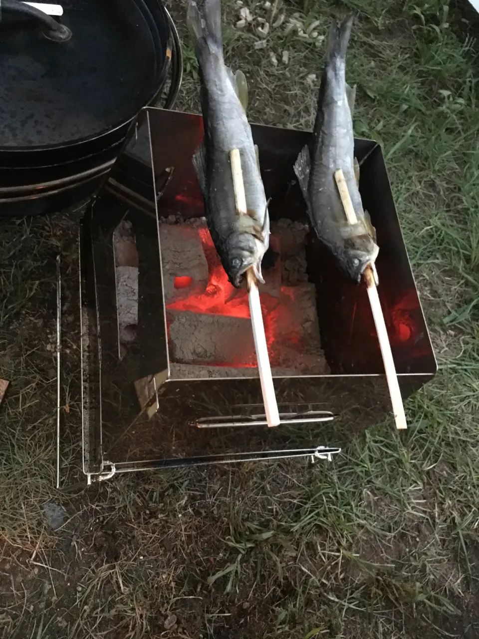 鮎の塩焼きϵ( 'Θ' )϶|にゃふてんさん