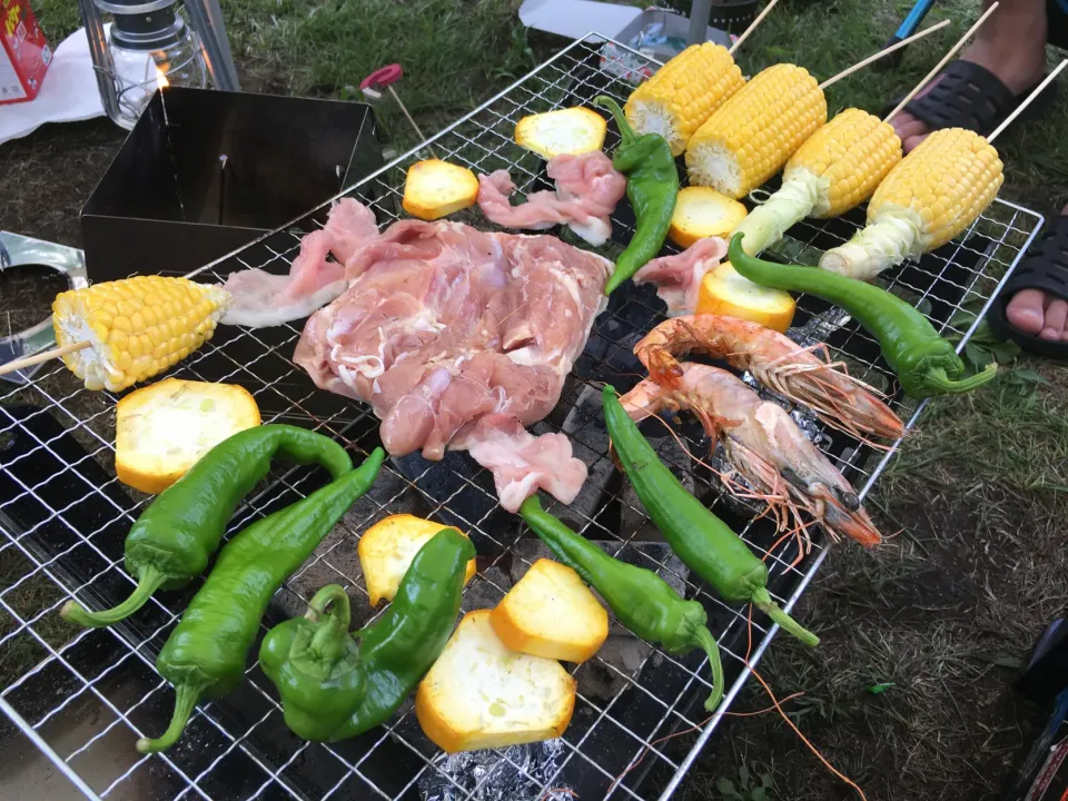 京野菜満願寺とうがらし🌶と、鶏肉たち|にゃふてんさん