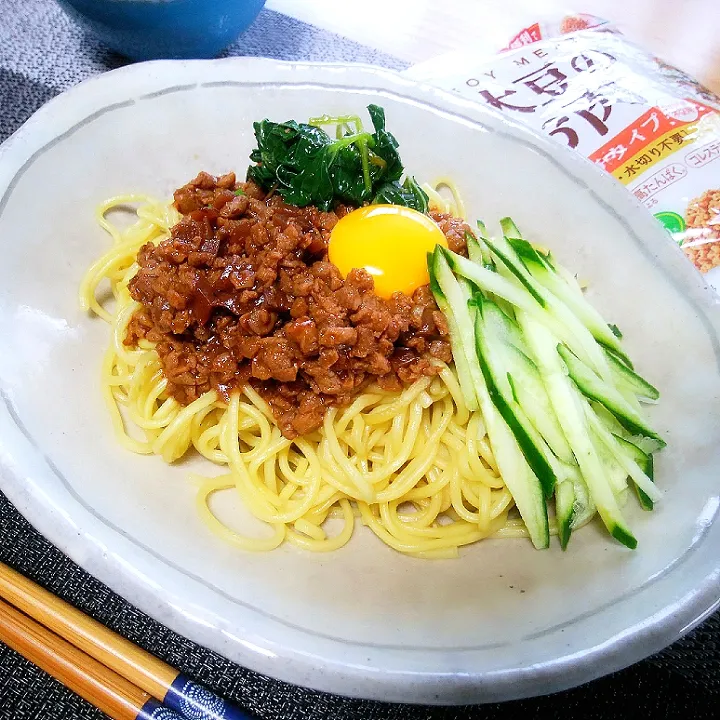 大豆のお肉でジャージャー麺|sakurakoさん