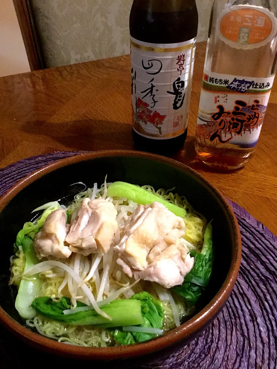 鶏モモ ラーメン|ゆきをさん