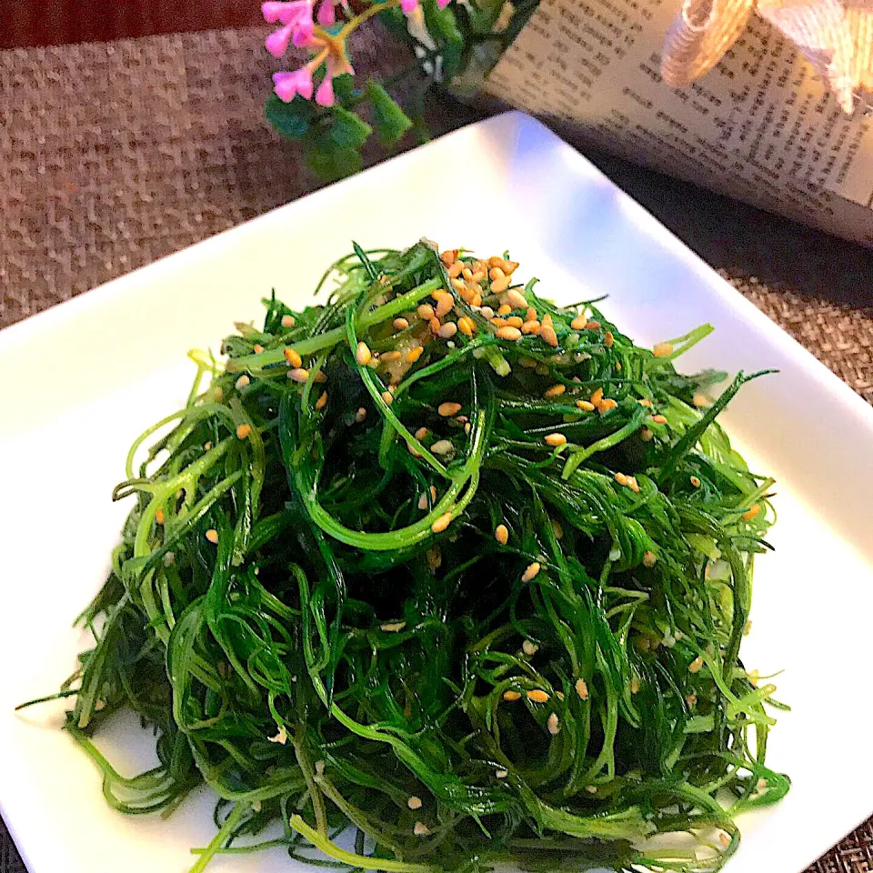 おかひじきのナムル💕シャキシャキが美味しい😍|🌺🌺Foodie🌺🌺さん