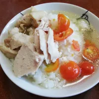 Snapdishの料理写真:鶏だし茶漬け|ハルさん