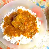 Chicken stew with rice|wosuk2019さん