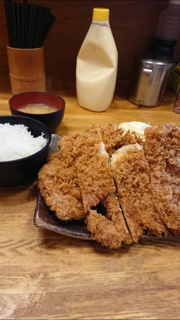 名古屋市天白区塩釜口の「洋食工房パセリ」のチキンかつ定食|たかしさん