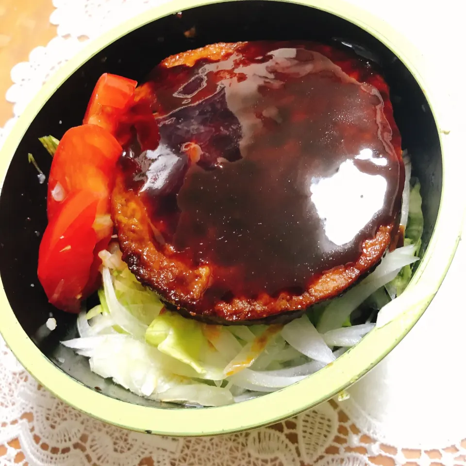 Snapdishの料理写真:ロコモコ丼|masumiさん