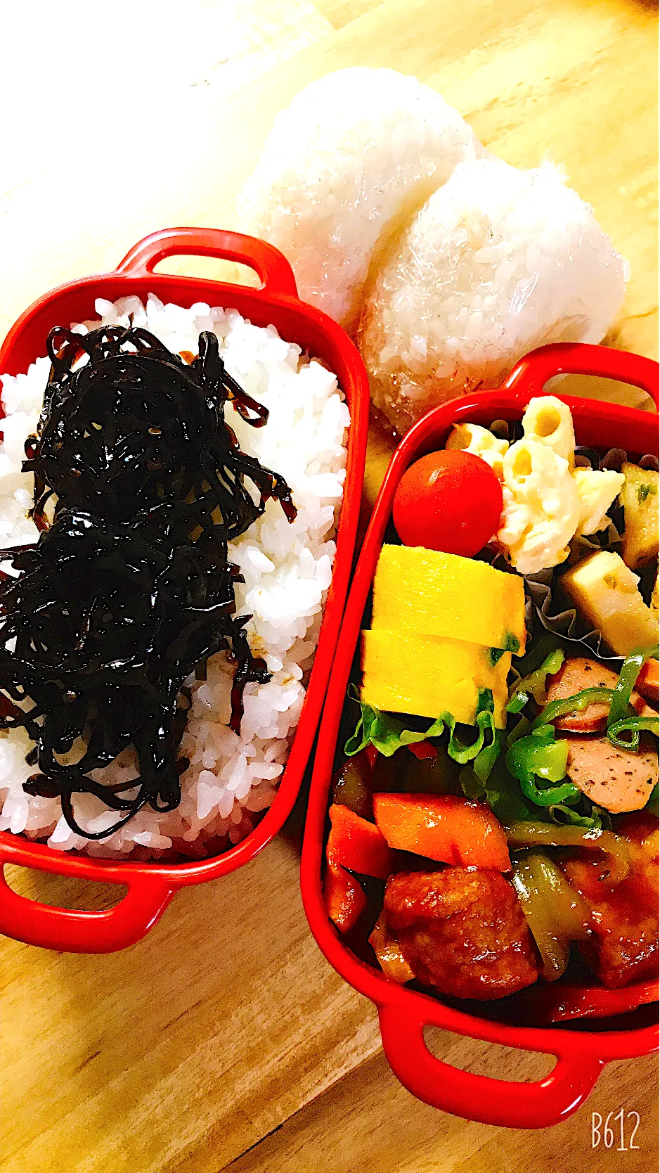 今日の愛妻弁当🍱作り置き万歳🙌😋|ゆきさん