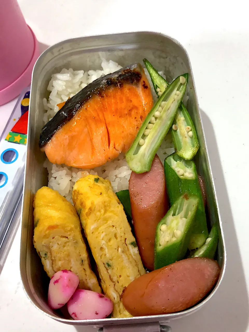 オクラづくし弁当|LaLamamaさん