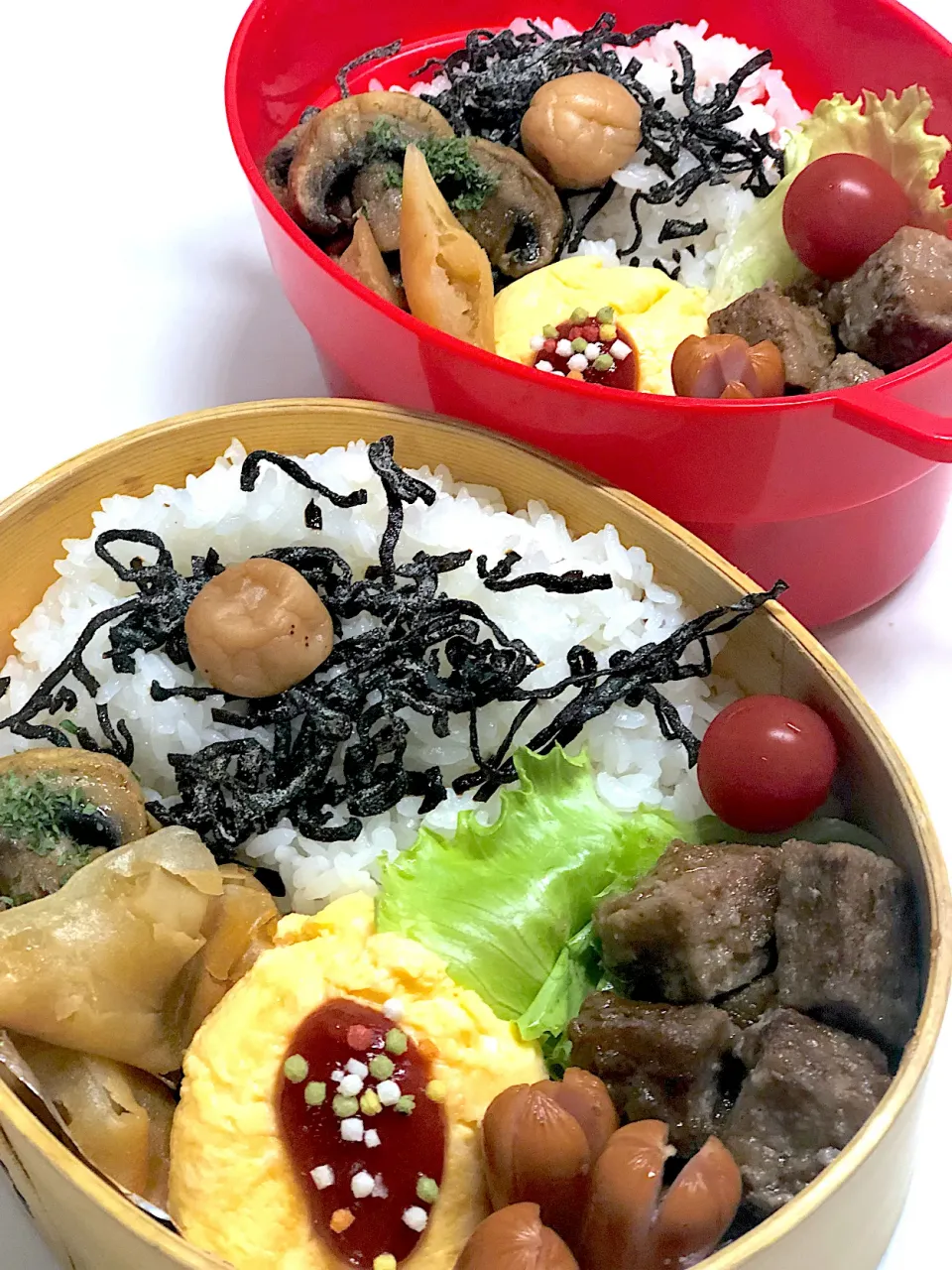 仕事組弁当🍱|三姉妹のママさん