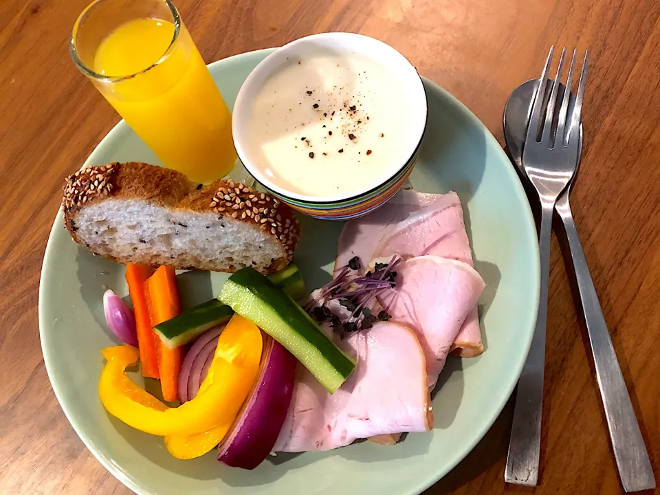 置くだけ朝ごはんプレート|こんぶさん