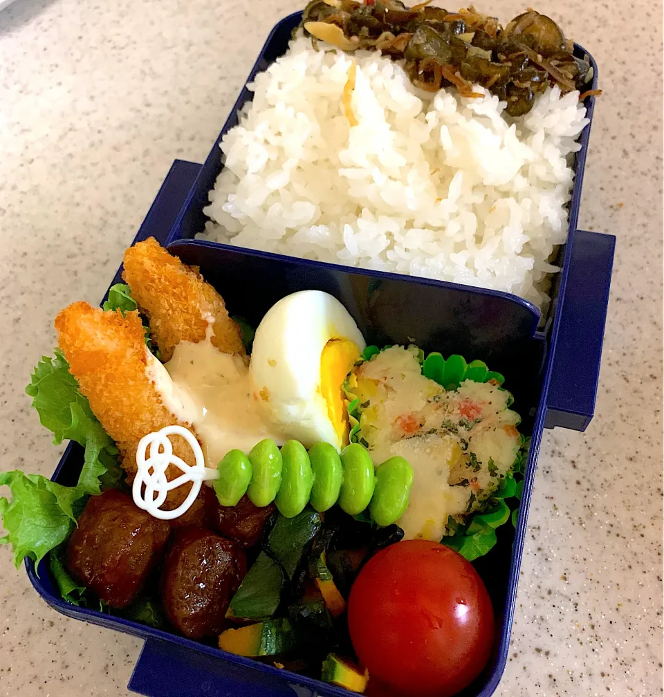 エビフライ弁当|besさん