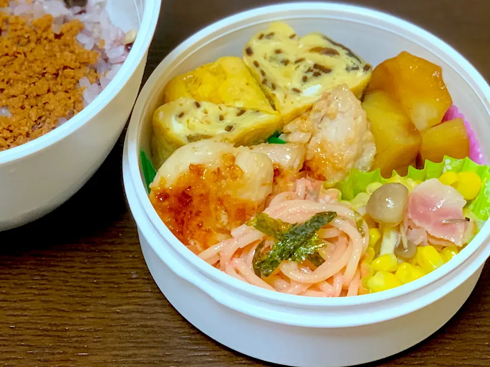 🌸 鶏胸肉の味噌漬け焼き 他弁当 🌸|たんちゃんさん